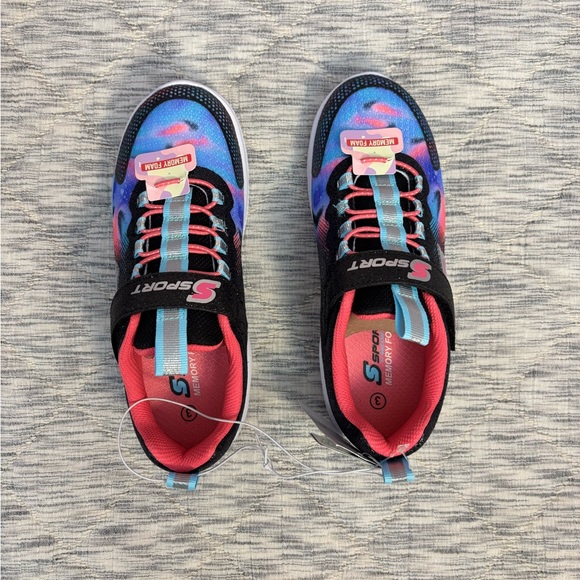 S Sport By Sketchers Memory Foam Girls Shoes Sz 3 NWT | S Sport Girls Sneakers - - Picture 2 of 10